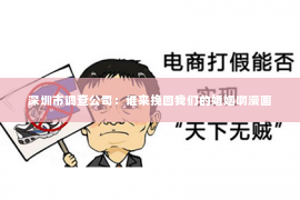 深圳市调查公司：谁来挽回我们的婚姻啊漫画